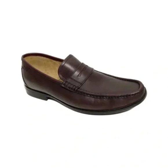 Florsheim Shoes - 💫Florsheim Burgundy Leather Penny Loafers Sz-10 1/2 D